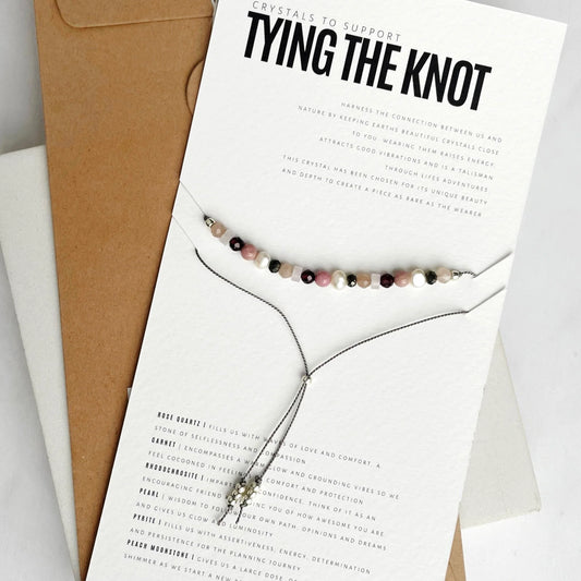 Crystal Bracelet - Tying The Knot crystals for Brides