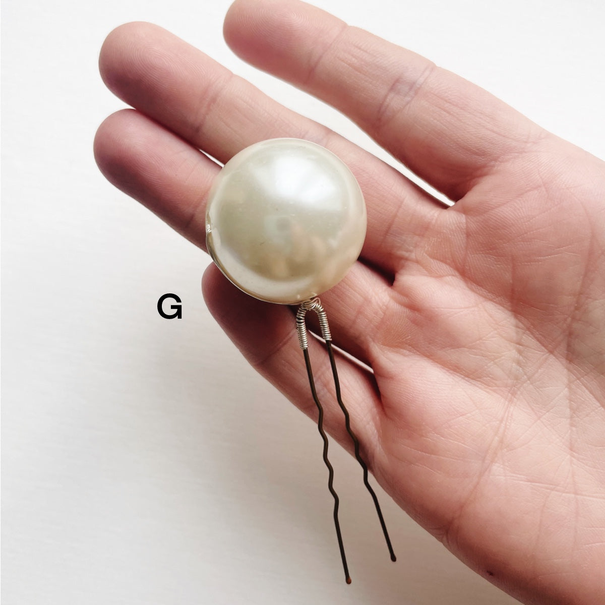 PEARLIE | Bridal Hairpins set of seven pins with pearls