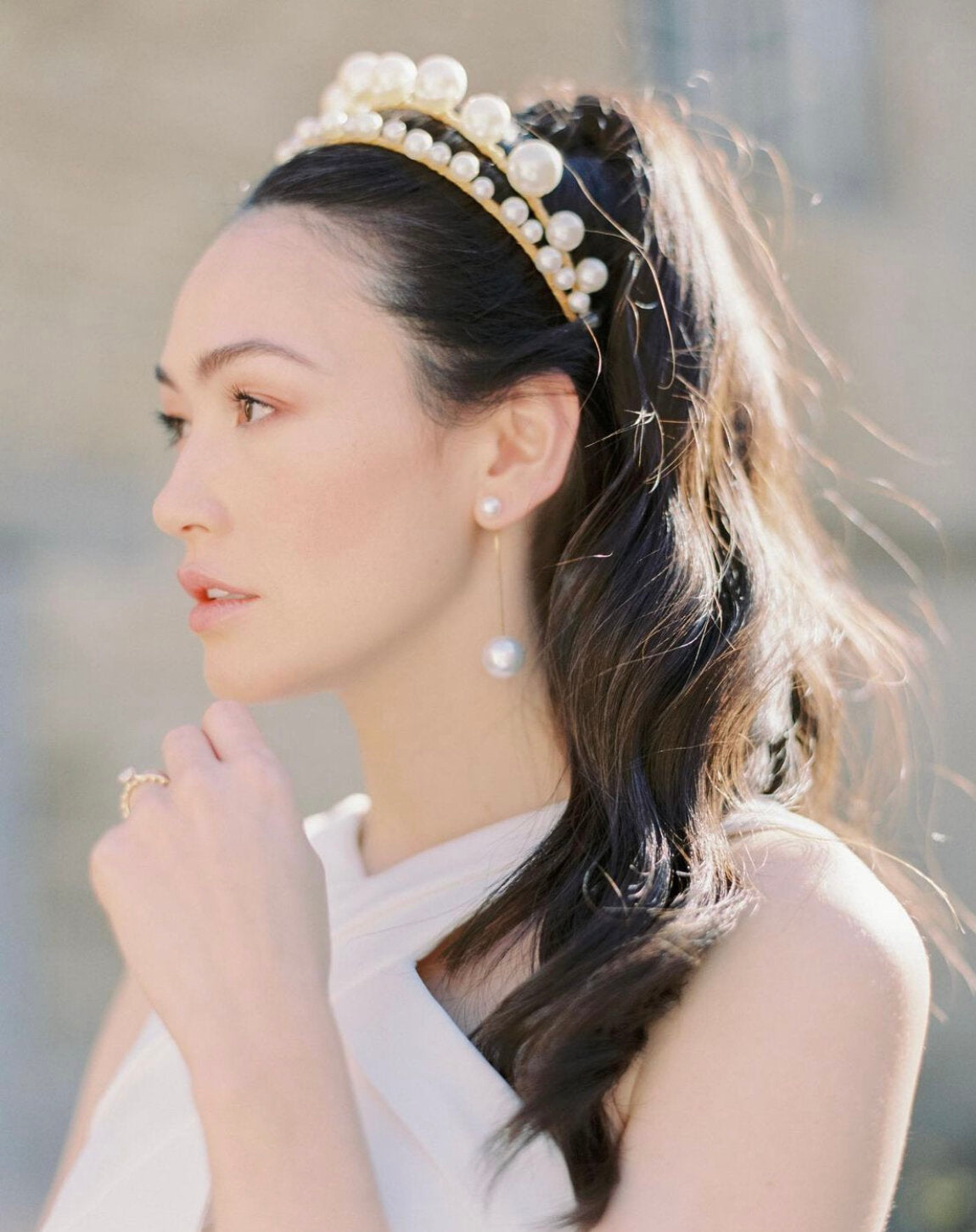 TARA | Statement Bridal Earrings