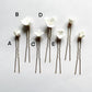 Isadore | Hairpin Bridal Hairpins Set with flower details 