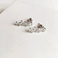 ZETTER | Simple Bridal Earrings with crystal chips