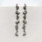 RIVOLI | Statement Bridal Earrings, long crystal drops