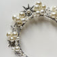 NOVA | Bridal Statement Crown of stars and pearl details