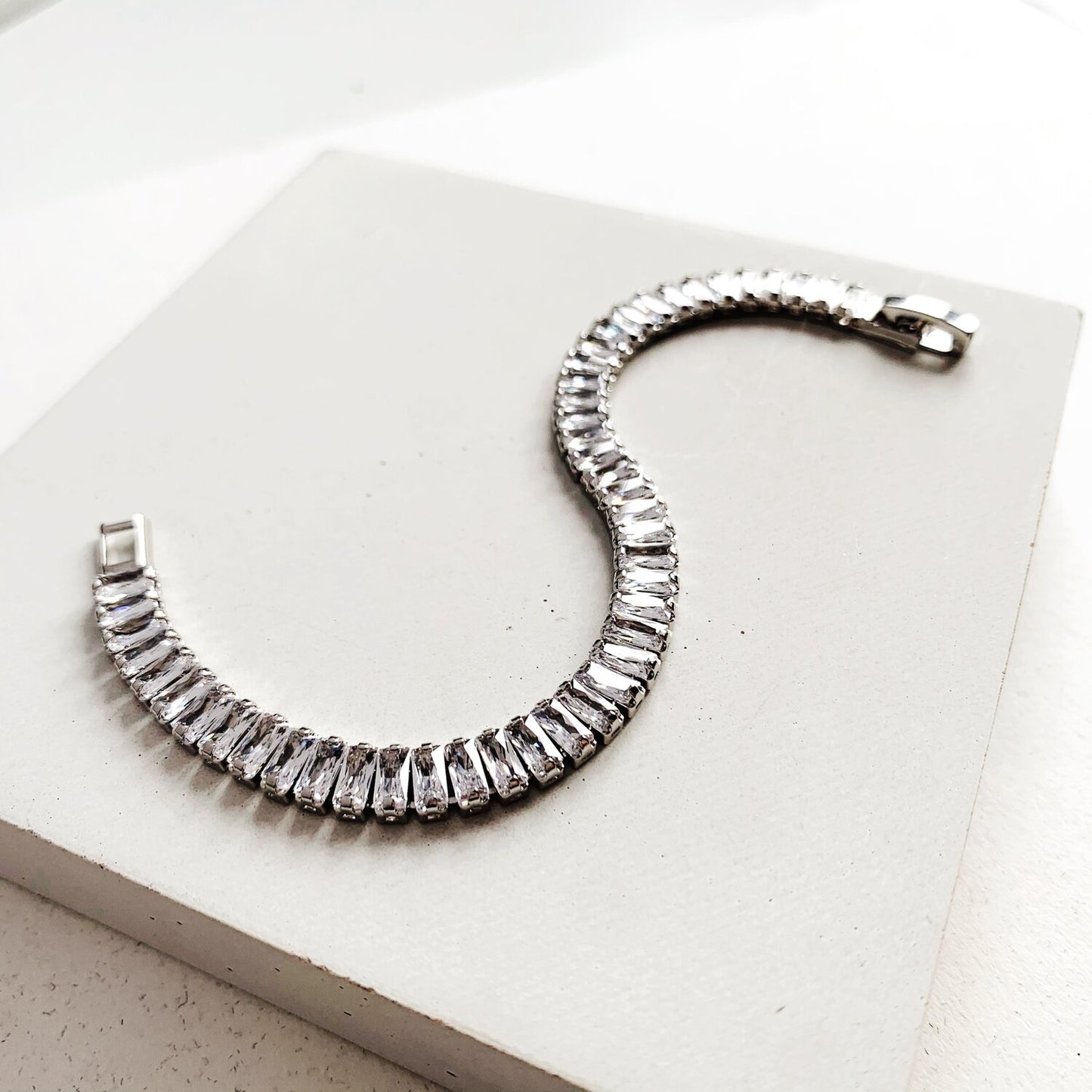 ZETTER | Modern Bridal Bracelet made of small crystals