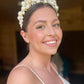 LUCINDA GRAND | Pearl Bridal Crown in a statement design 